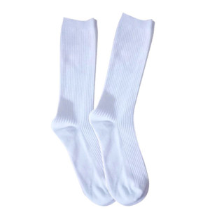 
Zuoyin 5 pairs of socks men's long socks summer mid-calf cotton socks men's black sweat-absorbent breathable long white sports socks