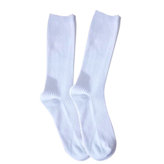 
Zuoyin 5 pairs of socks men's long socks summer mid-calf cotton socks men's black sweat-absorbent breathable long white sports socks