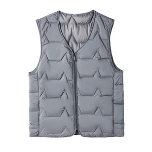 
Jeep 2025 autumn and winter new men's cotton vest casual V-neck warm vest fashionable inner vest