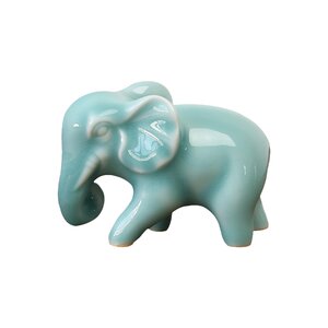 
Longquan Celadon Small Animal Tea Pet Cute Tea Set Ornaments Ceramic Tea Table Tea Room Decoration Tea Ceremony Accessories Tea Play