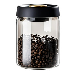 Moisture-proof and oxidation-proof] Vacuum coffee bean sealed jar