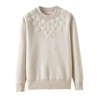 
Fashionable mother's autumn and winter velvet thickened bottoming shirt