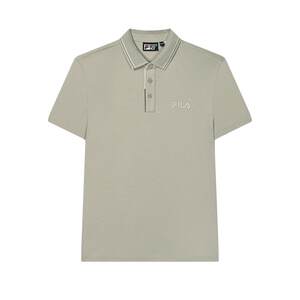 
FILA official men's knitted short-sleeved POLO shirt 2024 autumn new fashionable casual cotton top