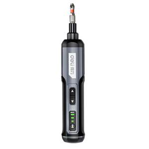 Deli electric screwdriver set multifunctional lithium-charged household small crossdriver electric drill tool