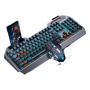 
Glory Forward Mechanical Keyboard and Mouse Set E-sports Game Desktop Laptop Wireless Keyboard and Mouse