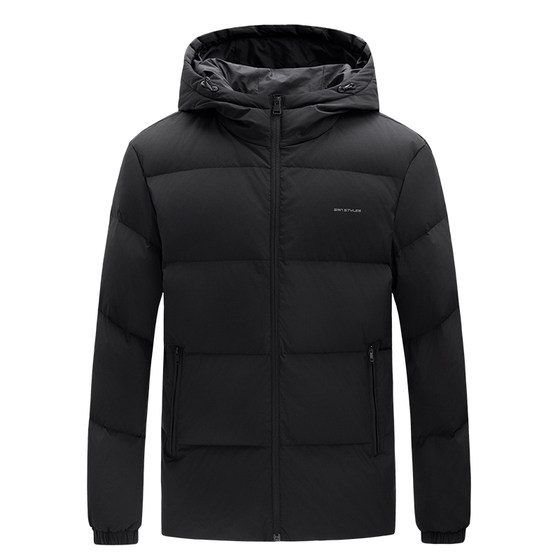 
Guirenniao Men's Down Jacket Men's and Women's 2026 Autumn and Winter Thickened Cotton Jacket Couple's Warm and Cold-proof Clothing