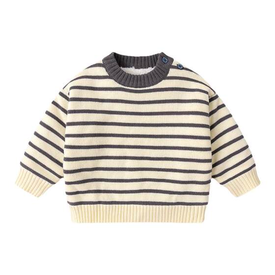 
Dudu children's sweater in winter girls pullover knitted sweater autumn and winter boy thick top baby casual children's clothing
