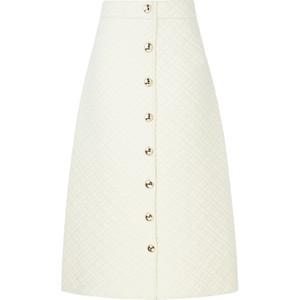 
[Discount]CRUSH COLLECTION Women's Quilted Wool Blend Skirt