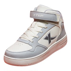 Xtep children's shoes autumn and winter boys' middle and large children's sports and leisure sports shoes Velcro non-slip wear-resistant children's sneakers