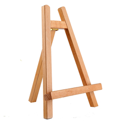 Beech Small Easel Desktop Desktop Mini Small Drawing Board Picture Frame Stand Sketch Set Drawing Board Stand Ornaments
