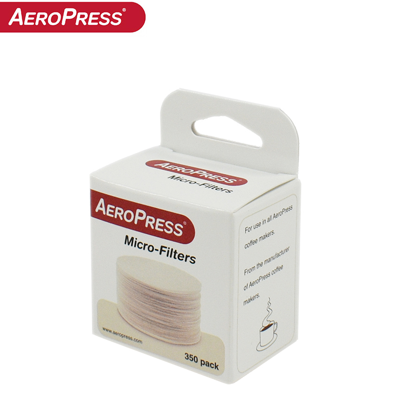 正品美国Aeropress爱乐压原装滤纸coldbruer冰滴壶通用滤纸 350片