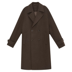 W2X Winter Thickens Wool Woolen Coat Men's Men's Middle Senior Senior Symposium Handsome Nizi Trunk Design Sensory Jacket
