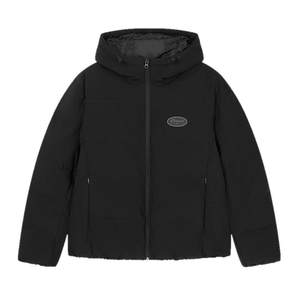 
Jordan down jacket women's winter new thickened warm hooded jacket cold and windproof short cotton top