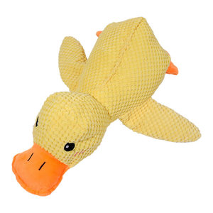 
A variety of dog toys, plush sleeping ducks, resistant to grinding teeth, making sounds to relieve boredom, cat pet toys, charging duck