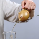 [Модель благосостояния] Bubble Bubble Cheapot Purple Sand Pot Teapot Li Xioolu Leng Jin Huang Qing выслушал Xishi 160cc