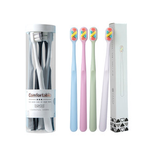 
Super soft toothbrush with soft bristles for adults with small heads and thousands of hairs for pregnant women and couples, for women and men, for home use, genuine