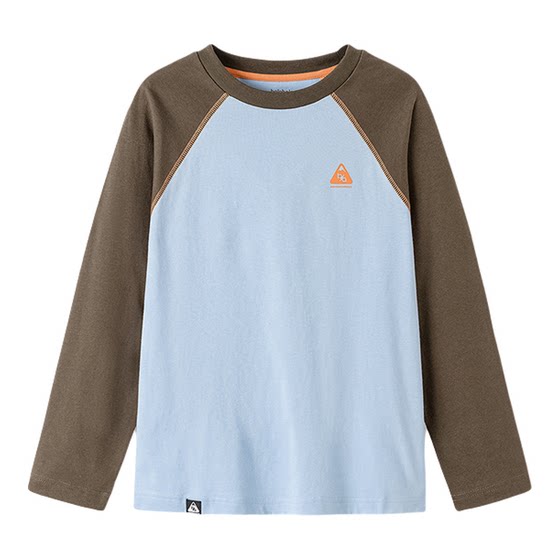 
Balabala children's clothing long-sleeved T-shirt for boys and girls 2026 new spring pure cotton quick-drying bottoming shirt top