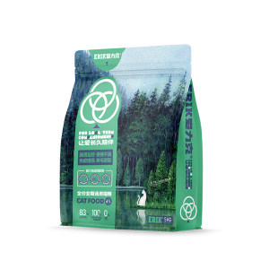 
Eric Jungle Time full-price freeze-dried cat food for adult cats, nutritional cat staple food, grain-free fish meat