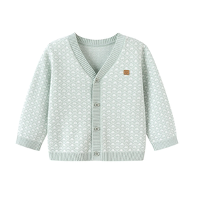 
[Same style in shopping mall] Balabala baby sweater, boy baby knitted cardigan, spring and autumn children's jacket