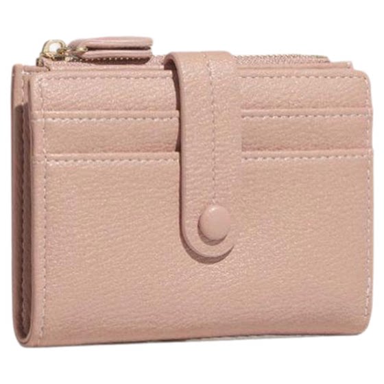 
2026 New Wallet Women's Card Bag Women's Two-fold Anti-Theft Brush Wallet Card Bag All-in-One Zipper Buckle Coin Purse Women