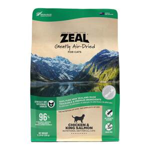 ZEAL New Zealand imported high -meat nutrient beef salmon into kittens natural air -dried cat food 320g/960g
