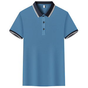 [Summer short-sleeved collection] Romon 2026 summer new simple T-shirt business casual short-sleeved POLO shirt for men