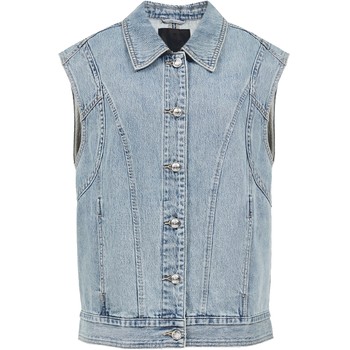ONLY Tennis Loose Lapel Denim Vest