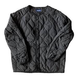 
Japanese retro collarless outer wear button cotton coat couple loose jacket cotton winter warm lightweight cotton coat trendy