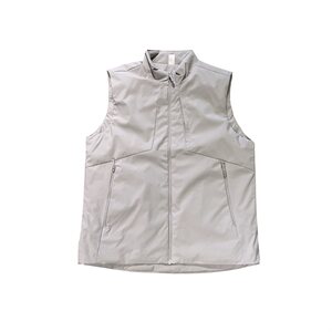 
Excellent quality lightweight windproof and waterproof light business autumn and winter men's casual stand-up collar cotton vest jacket