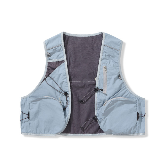 
Halcyon mountain outdoor waterproof line lattice texture vest men's multifunctional sports fishing vest vest