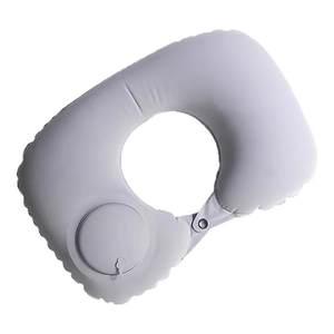 Inflatable U-shaped pillow travel pillow portable aircraft neck protection pillow cervical vertebra u-shaped pillow neck high-speed rail long-distance bus sleeping artifact