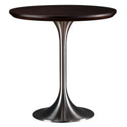 Deyike light luxury stainless steel tulip coffee table side table