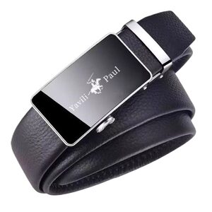 
[Paul Manufacturer] Men's Belt Belt Automatic Genuine Leather Pants for Young and Middle-aged Business Fashion Middle-aged Casual Cow Leather Pants