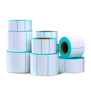 Three proof thermal label paper 60x40, 20 30 50, 70 80, 90, 100x100 barcode printer sticker E Postal Express Supermarket Electronic Scale Price Waterproof Customized Color