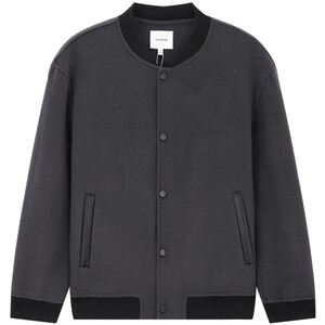 
Mind Bridge 2025 Men's Winter Baseball Collar Woolen Coat Korean Style Jacket Short Jacket