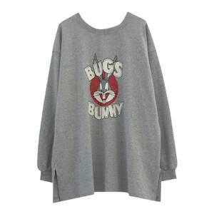 
Bugs Bunny ~ Maternity sweatshirt autumn new long-sleeved T-shirt loose cotton round neck versatile spring and autumn belly covering top