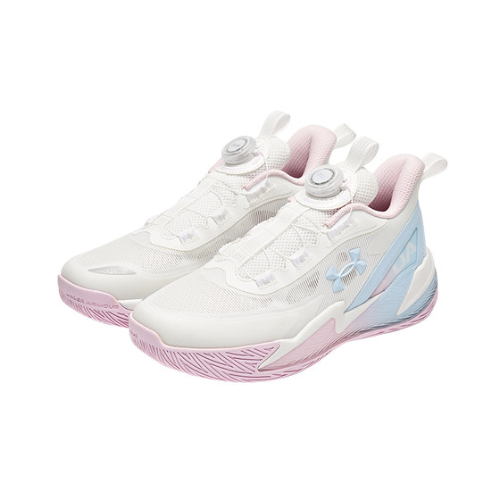 
Under Armor children's shoes, boys and girls basketball shoes, big children's comfortable casual knob BOA children's breathable sports running shoes