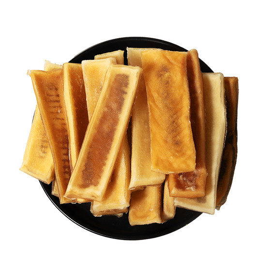 
Dog snacks real cowhide teeth cleaning and teeth protection real air dry teeth grinding and tampering home magic tool bite-resistant pet snack teeth grinding stick