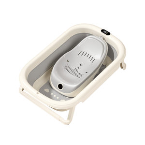 
Baby bathtub can sit and lie down for children's home heat sink bathtub newborn baby bathtub can be folded bathing