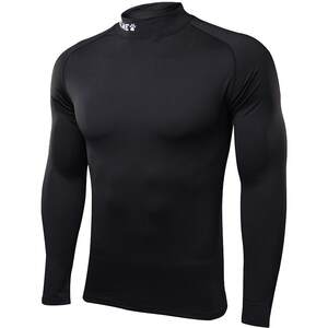 
KELME Karl fleece tights men's trench neck fitness football training suit children's high elastic base long-sleeved T-shirt