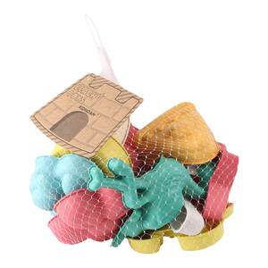 Cute thick castle crab sand mold starfish turtle toy wheat straw resistant sand model making shape cartoon
