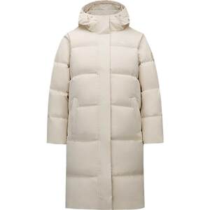 
ANTA Bread Down丨Mid-length hooded down jacket for women 2025 winter repellent duck down warm jacket