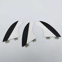 Hongtuo Outdoor Surfing FCS G5 Черно -белые соты Трехлопные серфинги Хвост руля