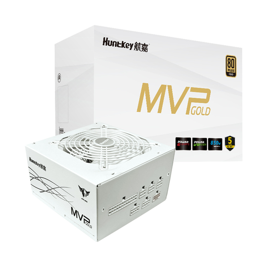 Huntkey MVP K850 850W PC Power Supply - 80+ Gold Full Modular ATX