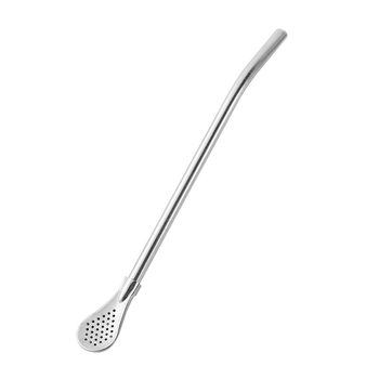 Stir -stir -tube spoon stainless steel milk tea stir
