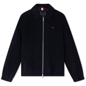 
Tommy autumn and winter men's wool blended business casual solid color woolen lapel coat executive jacket jacket