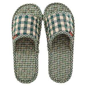 The new home fabric cloth slippers women's wood flooring quiet spring, summer, autumn and winter four seasons couple soft bottom machine washing