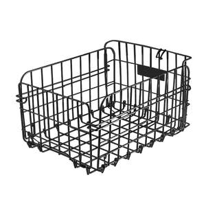 
Bicycle rear basket folding rear basket mountain electric rear shelf frame universal school bag basket accessories