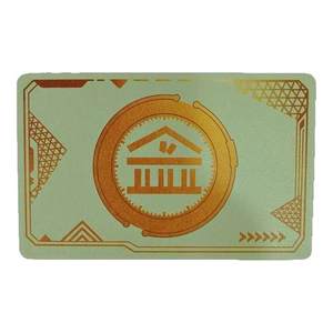 
Peace Elite NFC game startup card subway escape vault password card peripheral black card model PVC spot