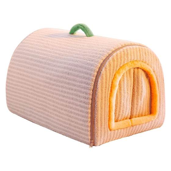 Cat house for winter warm closed cat house for cat sleeping tent for cat house for all seasons universal detachable dog house
